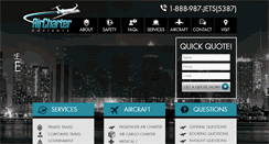 Desktop Screenshot of georgiajetcharter.com